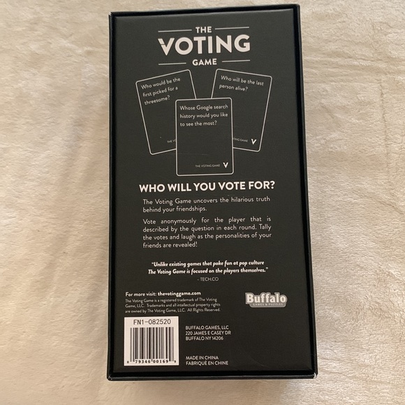 🥰2/$12 ♥️The Voting Game card game - Picture 4 of 4